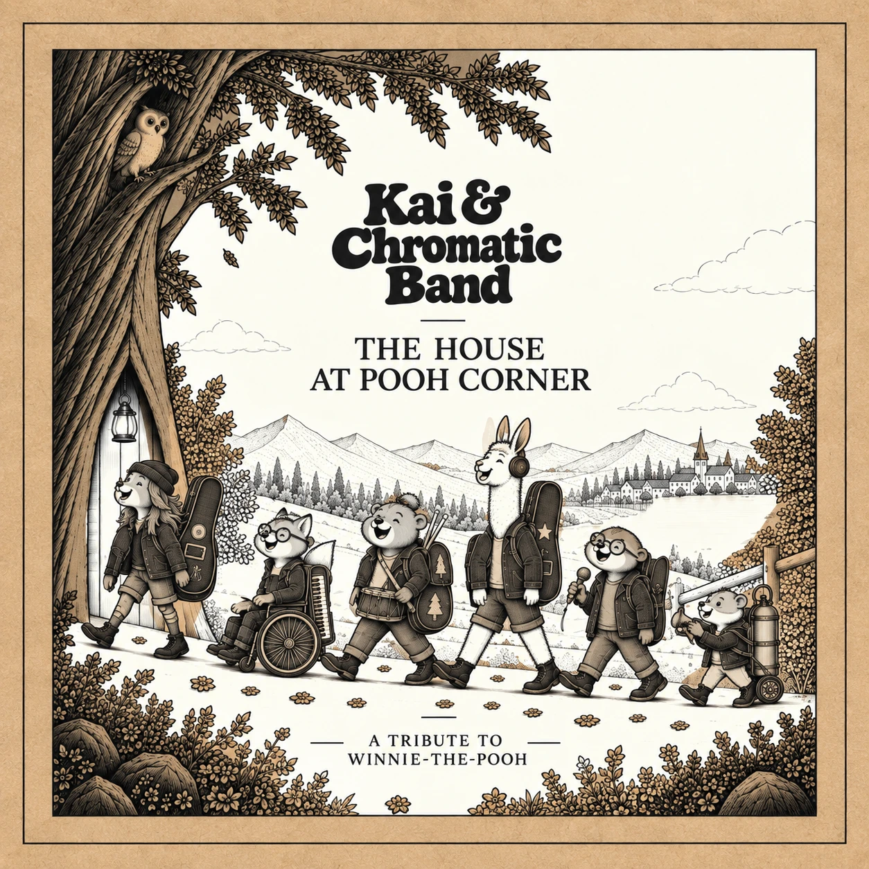 The House at Pooh Corner — flat album cover by Kai & Chromatic Band